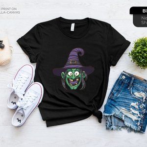 Halloween Smilling Witch Shirt